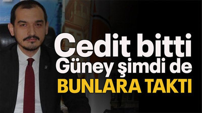Cedit bitti Güney şimdi de bunlara taktı!